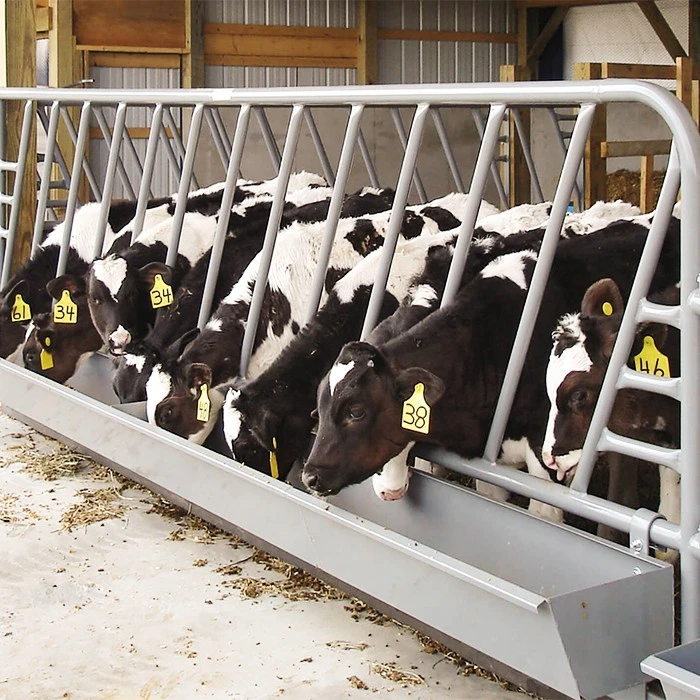 Cattle feeder panels manufacture